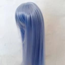 Fashion 1/3 1/4 1/6 1/8 Doll's Wig for 60/45/30cm Bjd SD Doll Long Straight Hair with Uncut Bangs Accessories, No Doll