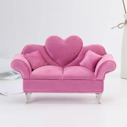 Fashion 1/6 BJD Dolls Sofa Chair BJD Doll Furniture Jewelry Storage Box Dolls Photo Props Dolls Accessories