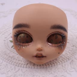 ICY DBS Blyth 1/6 Hand Painted Makeup Panel White and tan skin frosted Skin with Screws and Cute String DIY Toy SD