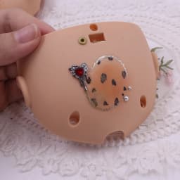 ICY DBS Blyth 1/6 Hand Painted Makeup Panel White and tan skin frosted Skin with Screws and Cute String DIY Toy SD
