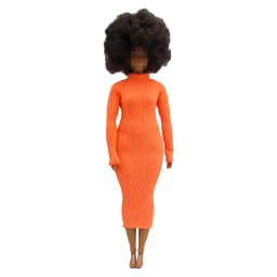 New 30cm 1/6 elasticity Long Maxi dress Daily Wear Accessories Clothes for Barbies doll