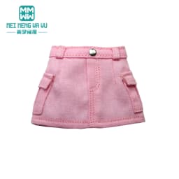 Toys Doll Clothes Fashionable Candy-Colored Knits, Jeans Fit 28cm Blyth OB22 OB24 Doll Accessories Toy Gifts