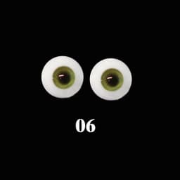 New 12/14/16/18mm Doll's Eyes for 1/3 1/4 1/6 Bjd Doll Handmade Plaster Eyeball Imitation Glass Eye Girl Toys Doll Accessories