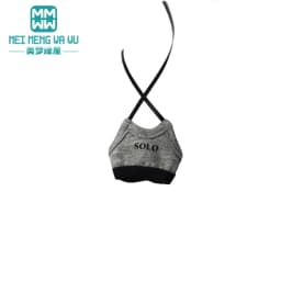Clothes for Doll Fashion T-Shirts, Mini Shorts, Small Suspenders Fits Blyth Azone OB22 OB24 Doll Accessories