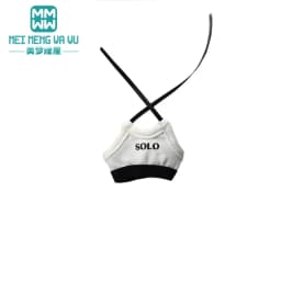 Clothes for Doll Fashion T-Shirts, Mini Shorts, Small Suspenders Fits Blyth Azone OB22 OB24 Doll Accessories