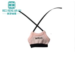 Clothes for Doll Fashion T-Shirts, Mini Shorts, Small Suspenders Fits Blyth Azone OB22 OB24 Doll Accessories