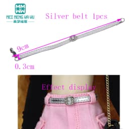 Clothes for Doll Fashion T-Shirts, Mini Shorts, Small Suspenders Fits Blyth Azone OB22 OB24 Doll Accessories