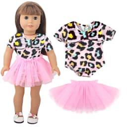 18 Inch American Og Girls Doll Clothes Coat Shirt Lace Skirt 43cm Baby Dolls Dress ChildrenToys Wear