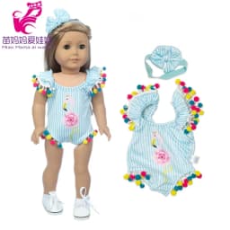 18 Inch American Og Girls Doll Clothes Coat Shirt Lace Skirt 43cm Baby Dolls Dress ChildrenToys Wear