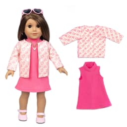 18 Inch American Og Girls Doll Clothes Coat Shirt Lace Skirt 43cm Baby Dolls Dress ChildrenToys Wear