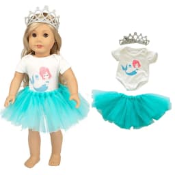 18 Inch American Og Girls Doll Clothes Coat Shirt Lace Skirt 43cm Baby Dolls Dress ChildrenToys Wear