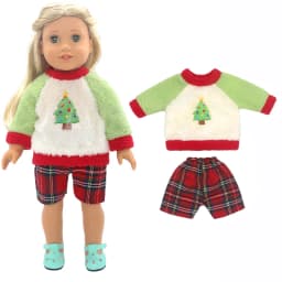 18 Inch American Og Girls Doll Clothes Coat Shirt Lace Skirt 43cm Baby Dolls Dress ChildrenToys Wear