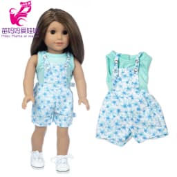 18 Inch American Og Girls Doll Clothes Coat Shirt Lace Skirt 43cm Baby Dolls Dress ChildrenToys Wear