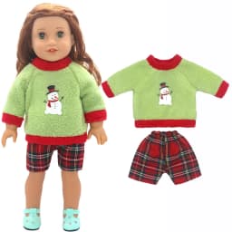 18 Inch American Og Girls Doll Clothes Coat Shirt Lace Skirt 43cm Baby Dolls Dress ChildrenToys Wear