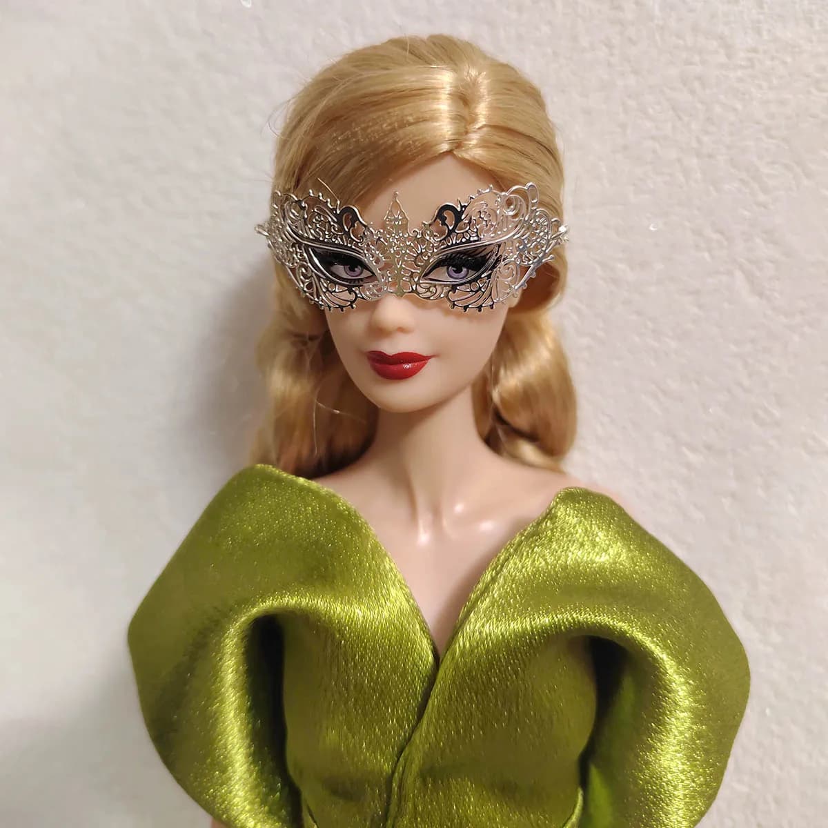 1/6 Supermodel Doll Jewellery Accessories Original Design Makeup Ball Cosplay Metal Eye Mask For 30cm Doll Dinner Party Dress Up