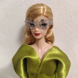 1/6 Supermodel Doll Jewellery Accessories Original Design Makeup Ball Cosplay Metal Eye Mask For 30cm Doll Dinner Party Dress Up