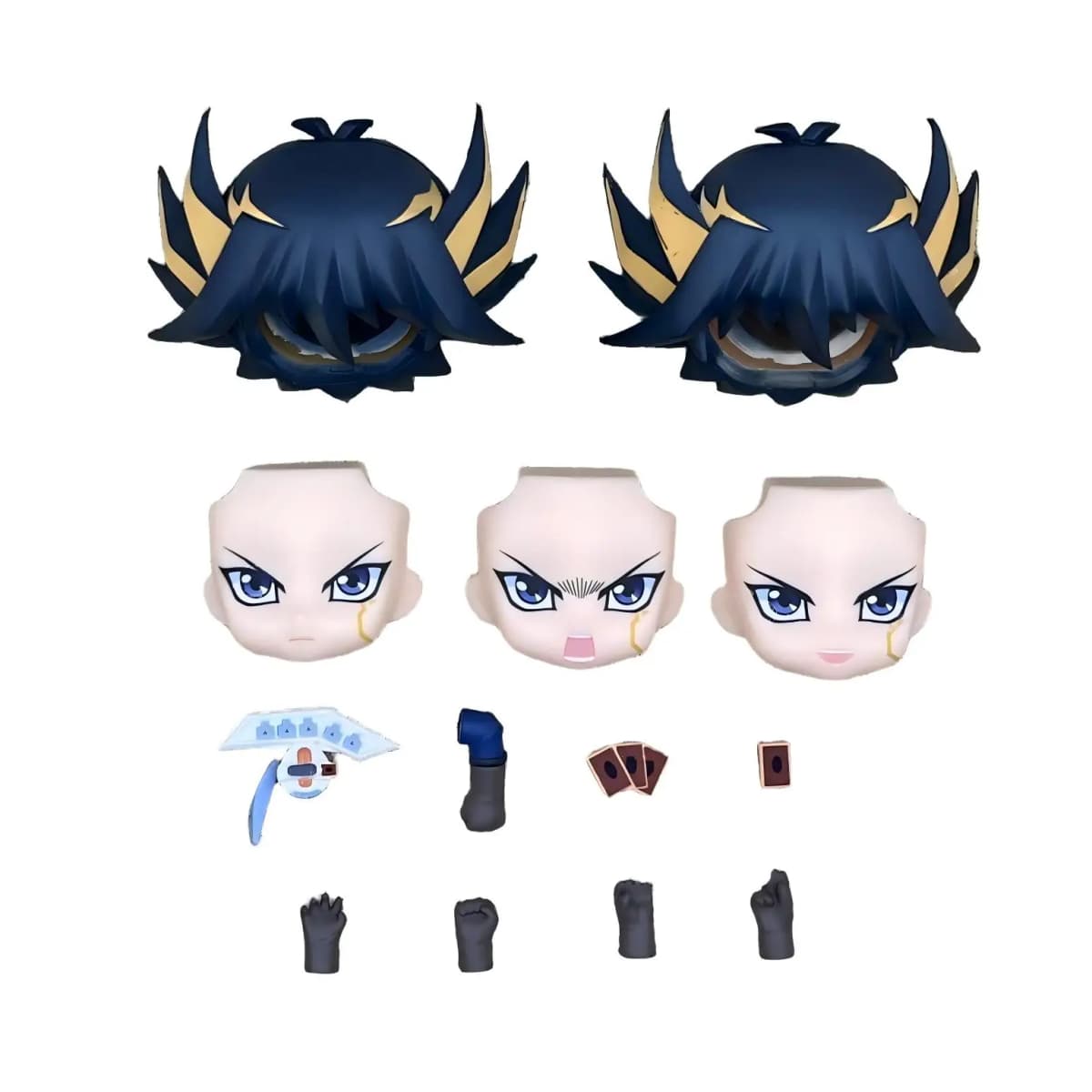 Ob11 GSC DOLL Clay white model hair doll accessories