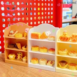 Miniature Supermarket Shelf Display Stand 1/12 Dollhouse Storage Rack Scene Decor Toy For Doll House Accessories