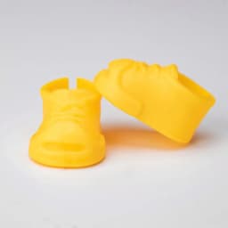 4CM Shoes For Labubu Accessories Multiple Styles Dressing Replacement Doll Shoes DIY Plastic Open Board Shoes Doll Toys