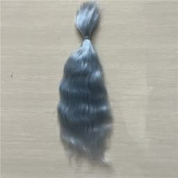 New Pure Mohair Reborn Baby Doll Hair With Tea Brown Coffee Colors Fit For DIY Reborn Baby Doll Wig Easy To Wash And Root