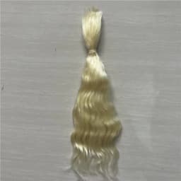 New Pure Mohair Reborn Baby Doll Hair With Tea Brown Coffee Colors Fit For DIY Reborn Baby Doll Wig Easy To Wash And Root