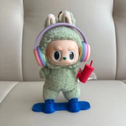 For Cloth Latest Labubu Ski Snowboard Shoes Bracelet Mini Ature Cup Props Colorful And Fashionable For Labubu Headphones