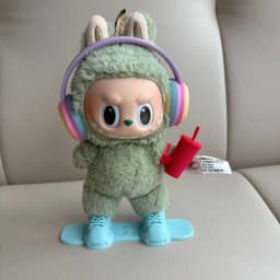 For Cloth Latest Labubu Ski Snowboard Shoes Bracelet Mini Ature Cup Props Colorful And Fashionable For Labubu Headphones