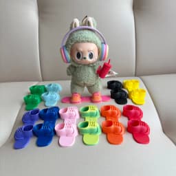 For Cloth Latest Labubu Ski Snowboard Shoes Bracelet Mini Ature Cup Props Colorful And Fashionable For Labubu Headphones