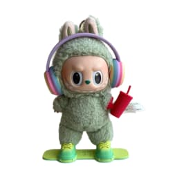 For Cloth Latest Labubu Ski Snowboard Shoes Bracelet Mini Ature Cup Props Colorful And Fashionable For Labubu Headphones