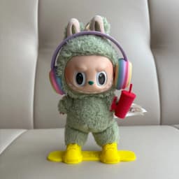 For Cloth Latest Labubu Ski Snowboard Shoes Bracelet Mini Ature Cup Props Colorful And Fashionable For Labubu Headphones