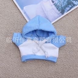 High Energy 3 0 Labubu Clothes Outfit Pink White Colorblock Hoodie Pants Set for 1st 2nd 3rd Gen Vinyl Doll Streetwear Fashion