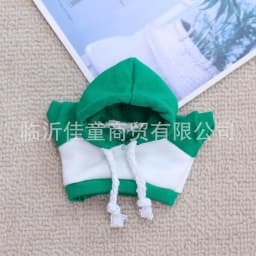 High Energy 3 0 Labubu Clothes Outfit Pink White Colorblock Hoodie Pants Set for 1st 2nd 3rd Gen Vinyl Doll Streetwear Fashion