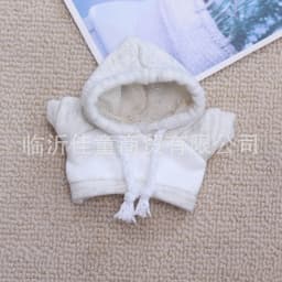 High Energy 3 0 Labubu Clothes Outfit Pink White Colorblock Hoodie Pants Set for 1st 2nd 3rd Gen Vinyl Doll Streetwear Fashion