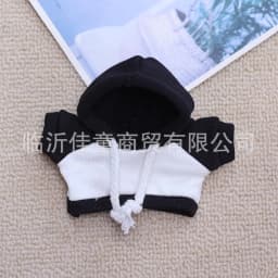 High Energy 3 0 Labubu Clothes Outfit Pink White Colorblock Hoodie Pants Set for 1st 2nd 3rd Gen Vinyl Doll Streetwear Fashion