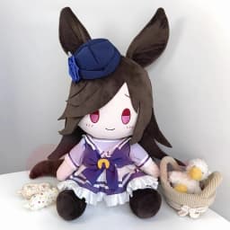30cm Anime Attributes Tokai Teio Symboli Rudolf Kawaii Cosplay Cotton Doll Body Cartoon DIY Soft Plushies Toy Figures Fans Gift