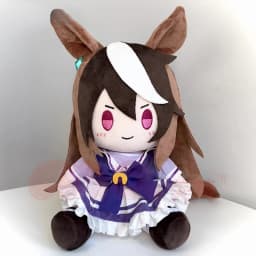 30cm Anime Attributes Tokai Teio Symboli Rudolf Kawaii Cosplay Cotton Doll Body Cartoon DIY Soft Plushies Toy Figures Fans Gift