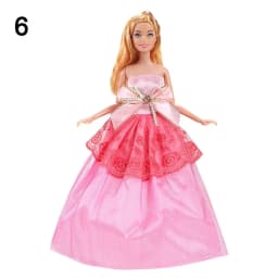 2024 Newest Doll Wedding Dress Fashion Casual Wear Girl Costume Clothes Handmade DIY Girl Gift 30cm Doll