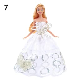 2024 Newest Doll Wedding Dress Fashion Casual Wear Girl Costume Clothes Handmade DIY Girl Gift 30cm Doll