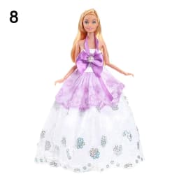 2024 Newest Doll Wedding Dress Fashion Casual Wear Girl Costume Clothes Handmade DIY Girl Gift 30cm Doll