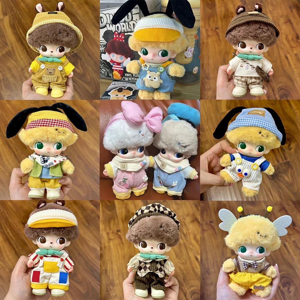 Cute Doll Cloth for Dimoo Mini Doll'S Clothes Outfit Accessories For 15-17cm Doll DIY Kids Gift