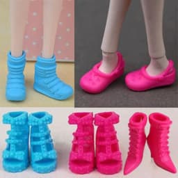 High Quality Quality 1/6 Doll Shoes Original 30cm Super Model Boots 10 Styles Female Doll Boots Doll Accessories