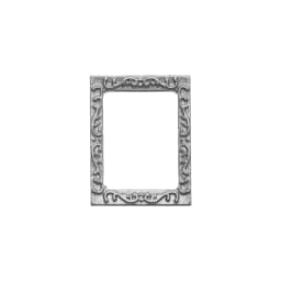 Style Vintage Bathroom Furniture Dollhouse Ornament Mini Gloden Frames Accessories Miniature Retro Mirror 1:12 Scale