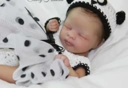 8inch Mia Reborn Mini Baby Doll Kit Unfinished Unpainted Blank Doll Parts Give Your Birthday Christmas Gift Collectibles