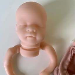8inch Mia Reborn Mini Baby Doll Kit Unfinished Unpainted Blank Doll Parts Give Your Birthday Christmas Gift Collectibles