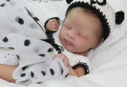 8inch Mia Reborn Mini Baby Doll Kit Unfinished Unpainted Blank Doll Parts Give Your Birthday Christmas Gift Collectibles