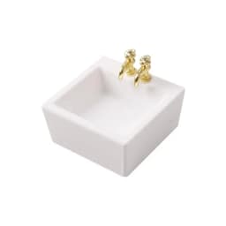 1/12 Dollhouse Bathroom Wash Basins Sinks Model Furniture Decoration Dolls Home Accessories