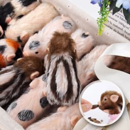 New Striped Pattern Silicone Small Boar Reborn Doll Toy Kids Interactive Educational Decompression Lifelike Cute Piggy Pet Toy