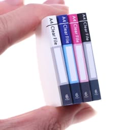 1Pcs Dollhouse 1:12 Miniature Simulation File Book Folder Binder  Home Model Decor DollHouse Accessories