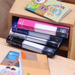 1Pcs Dollhouse 1:12 Miniature Simulation File Book Folder Binder  Home Model Decor DollHouse Accessories
