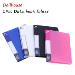 1Pcs Dollhouse 1:12 Miniature Simulation File Book Folder Binder  Home Model Decor DollHouse Accessories